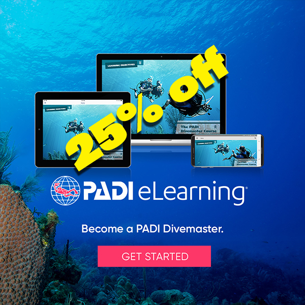Divemaster eLearning 25% Off